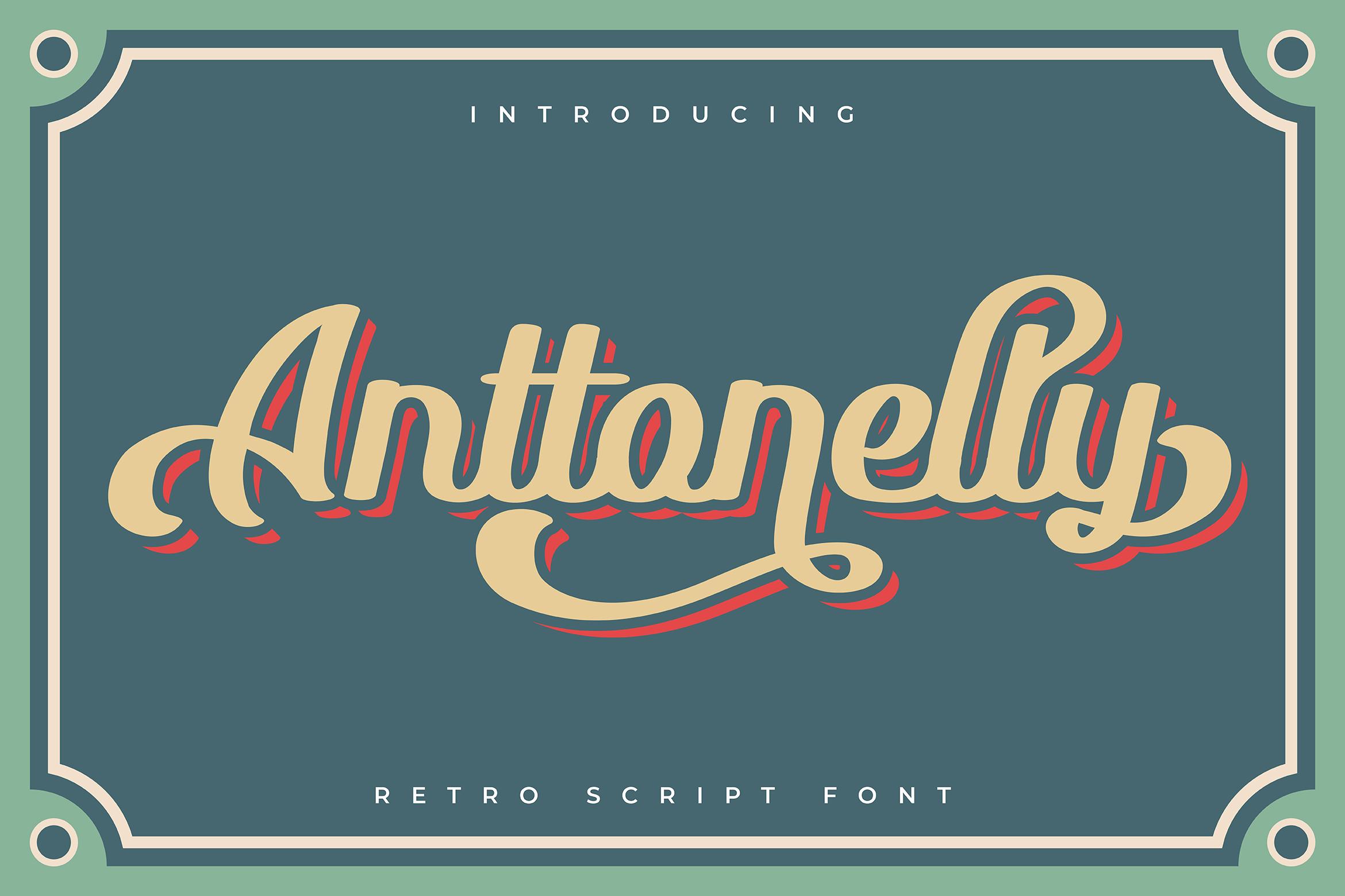 Anttonelly Font