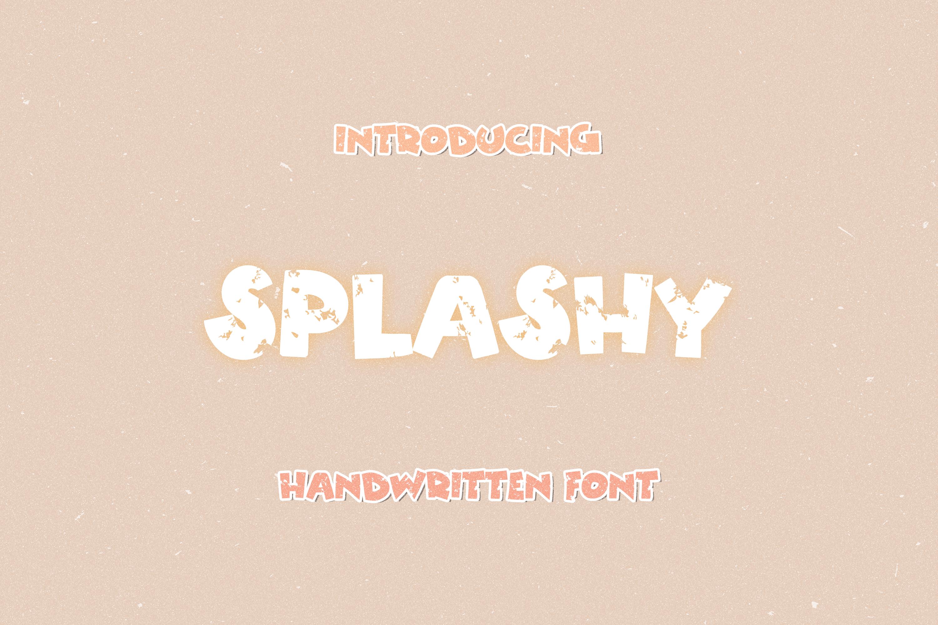 Splashy Font