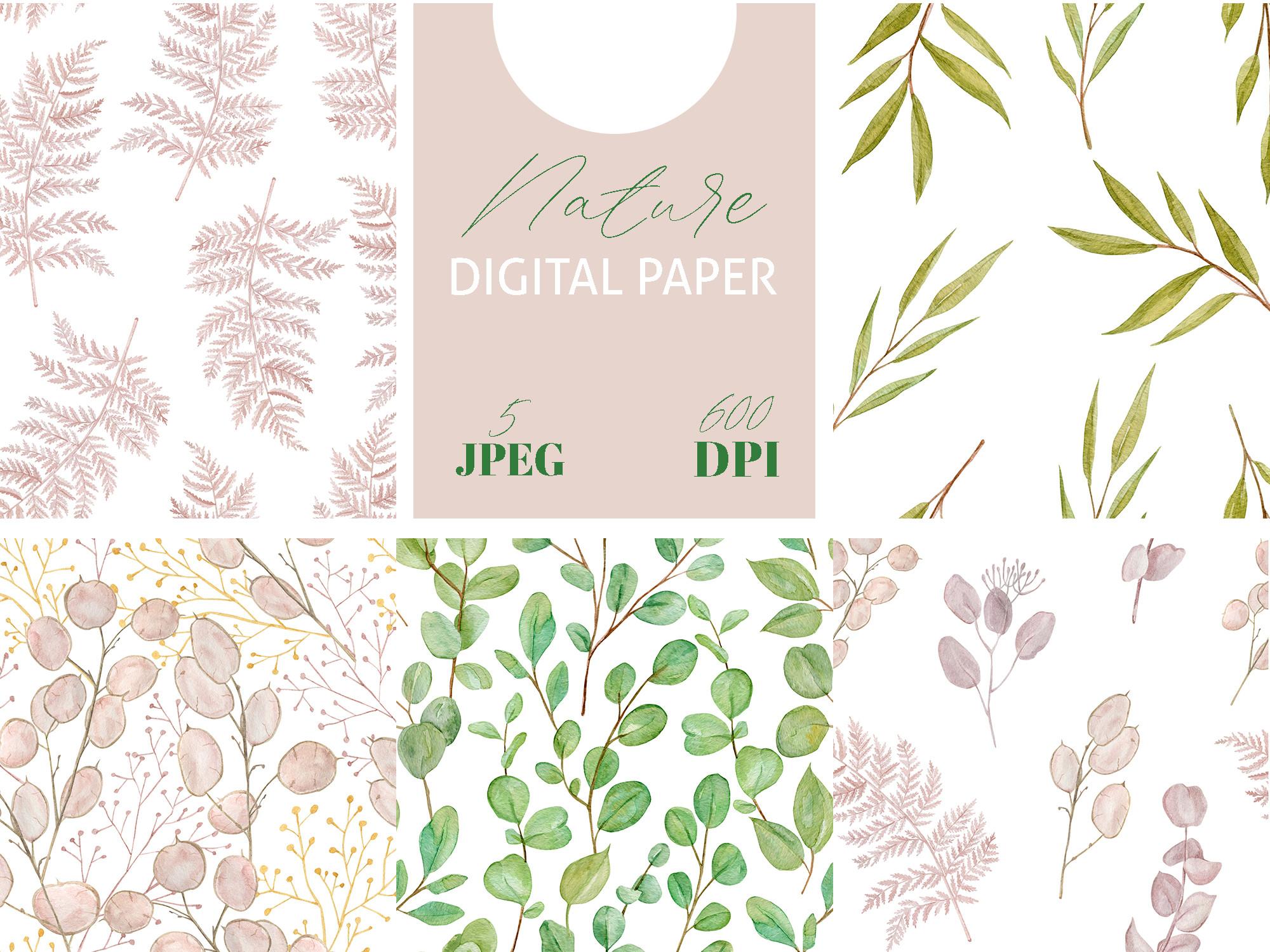 Natural Beige Botanical