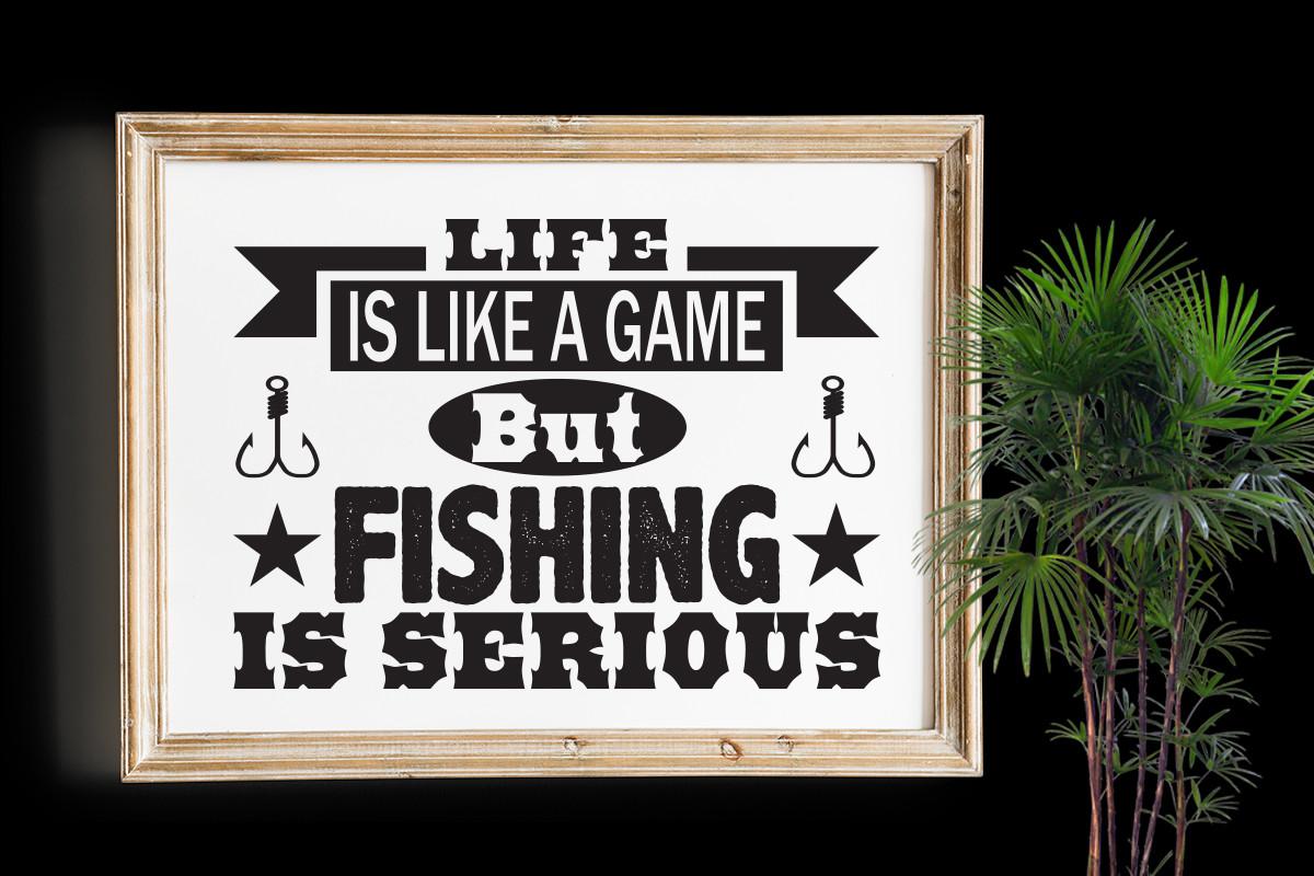 Fishing is Serious