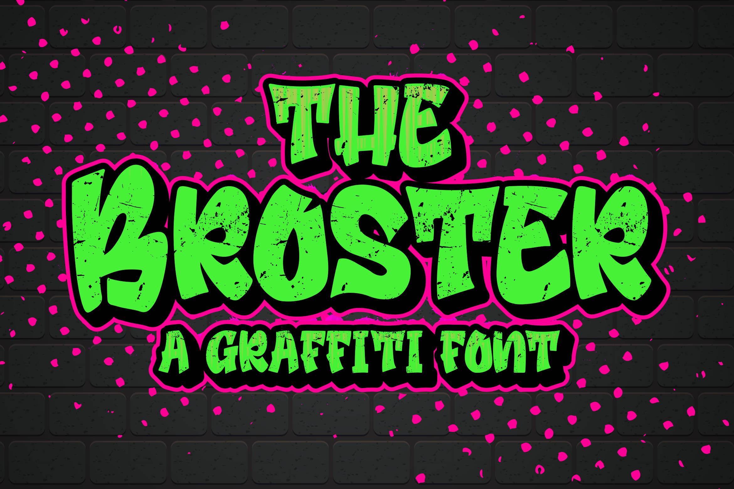 The Broster Font