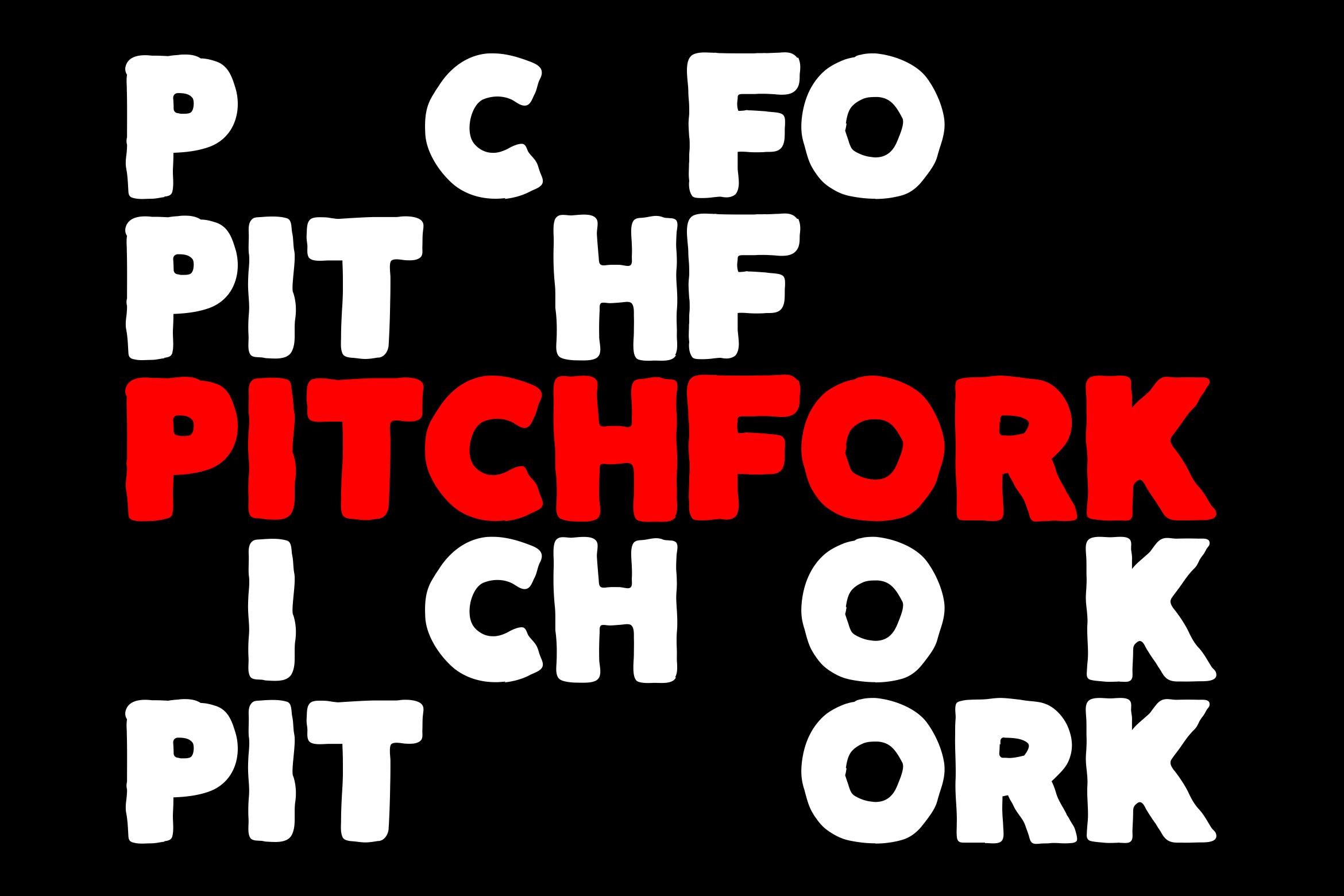 Pitchfork Font