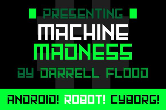 Machine Madness Font