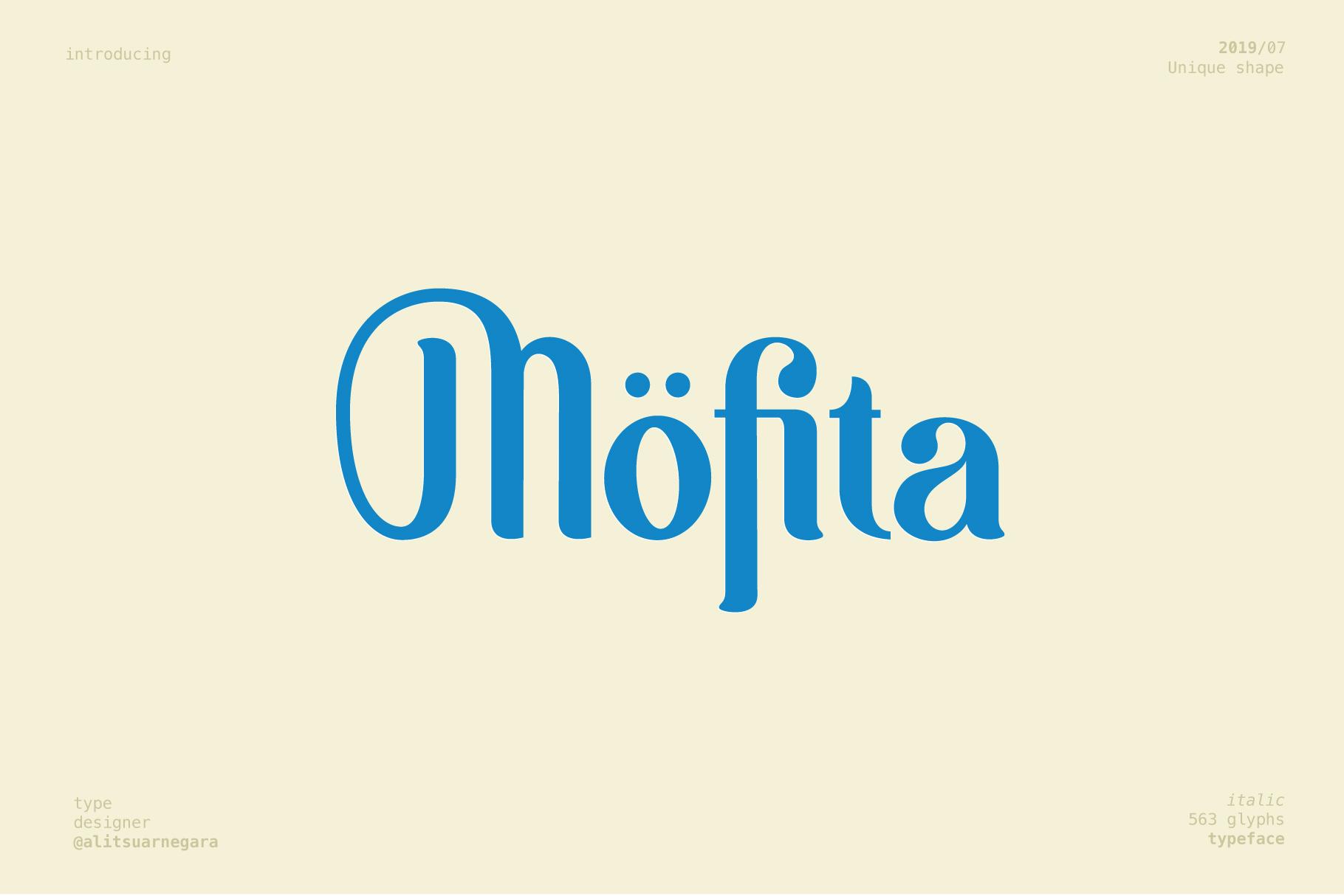 Möfita Font