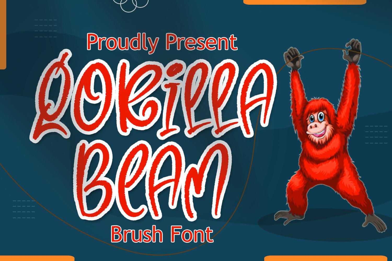 Gorilla Beam Font