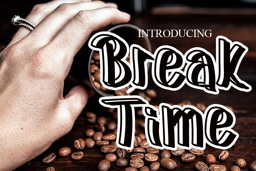 Break Time Font