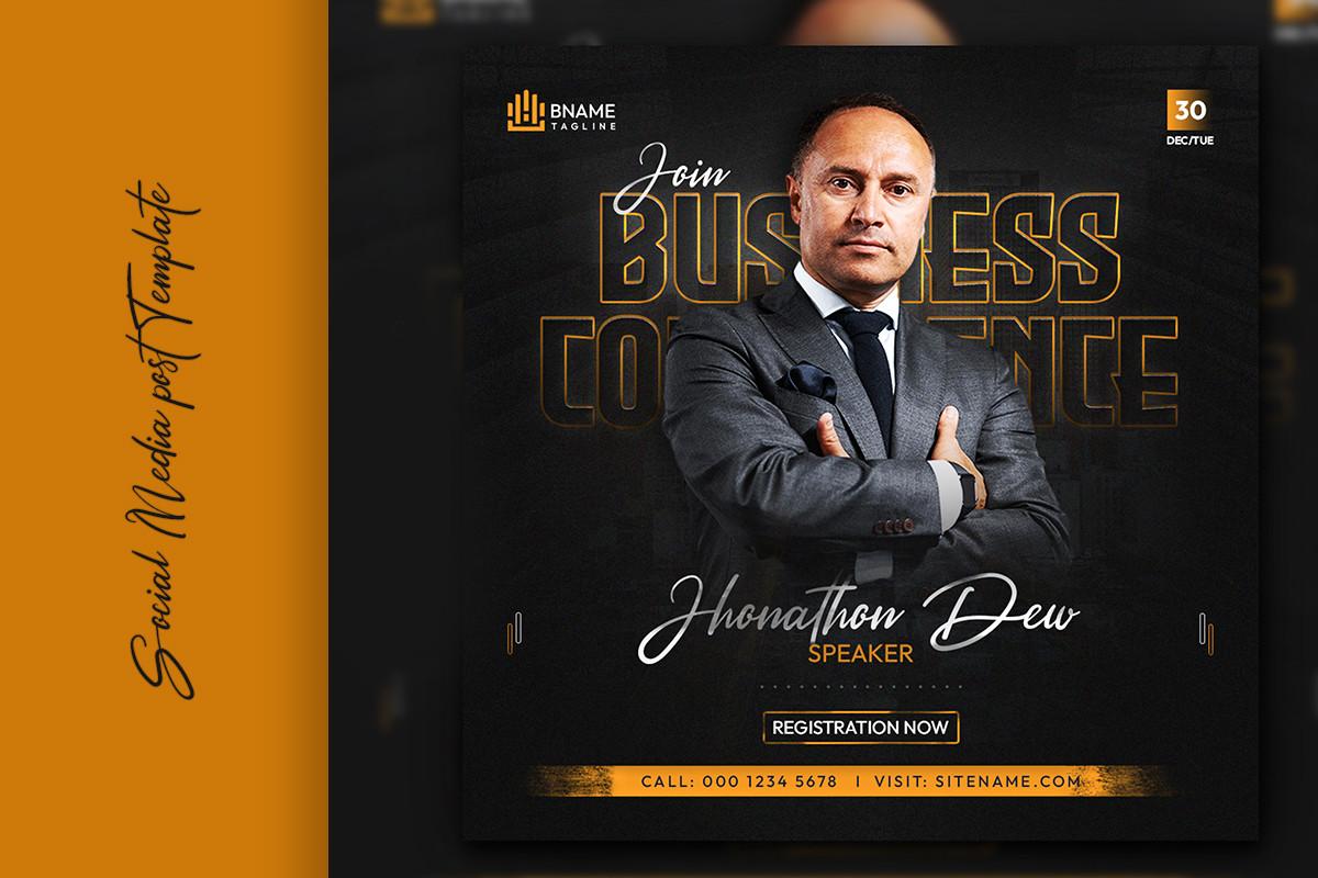 Conference Social Media Post Template