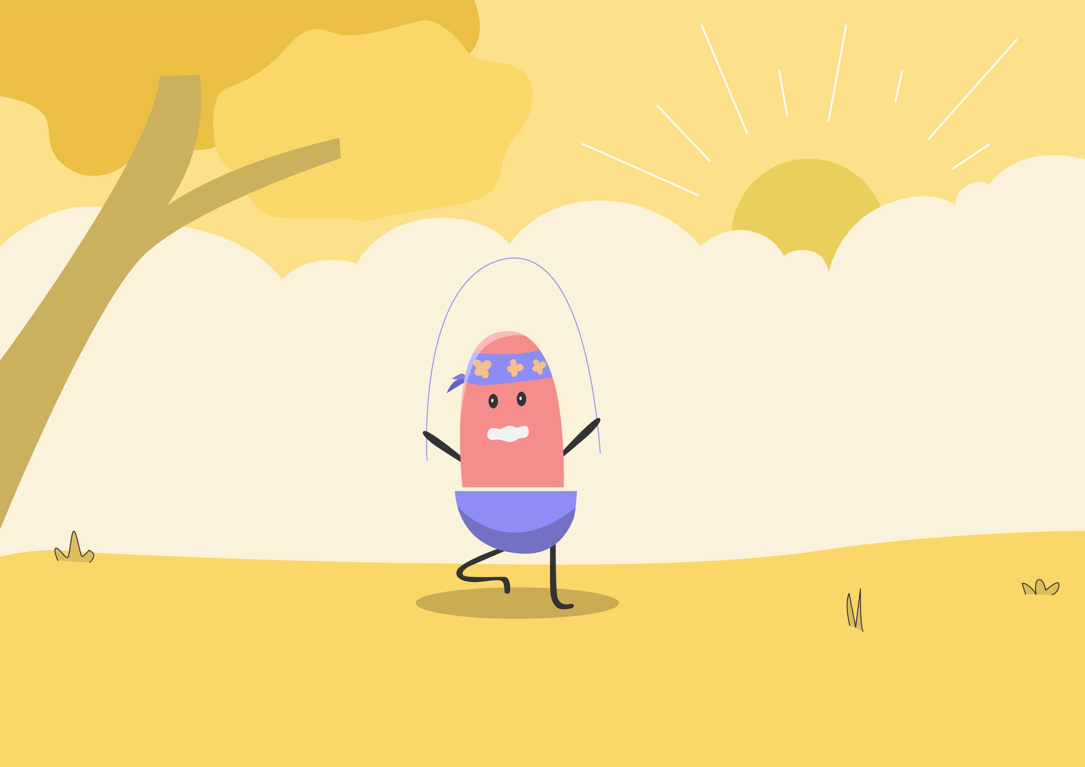 Cute Peanut Dumb Illustration #345