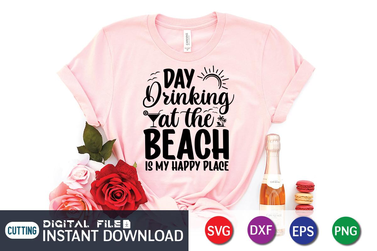 Day Drinking at the Beach SVG