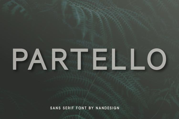 Partello Font