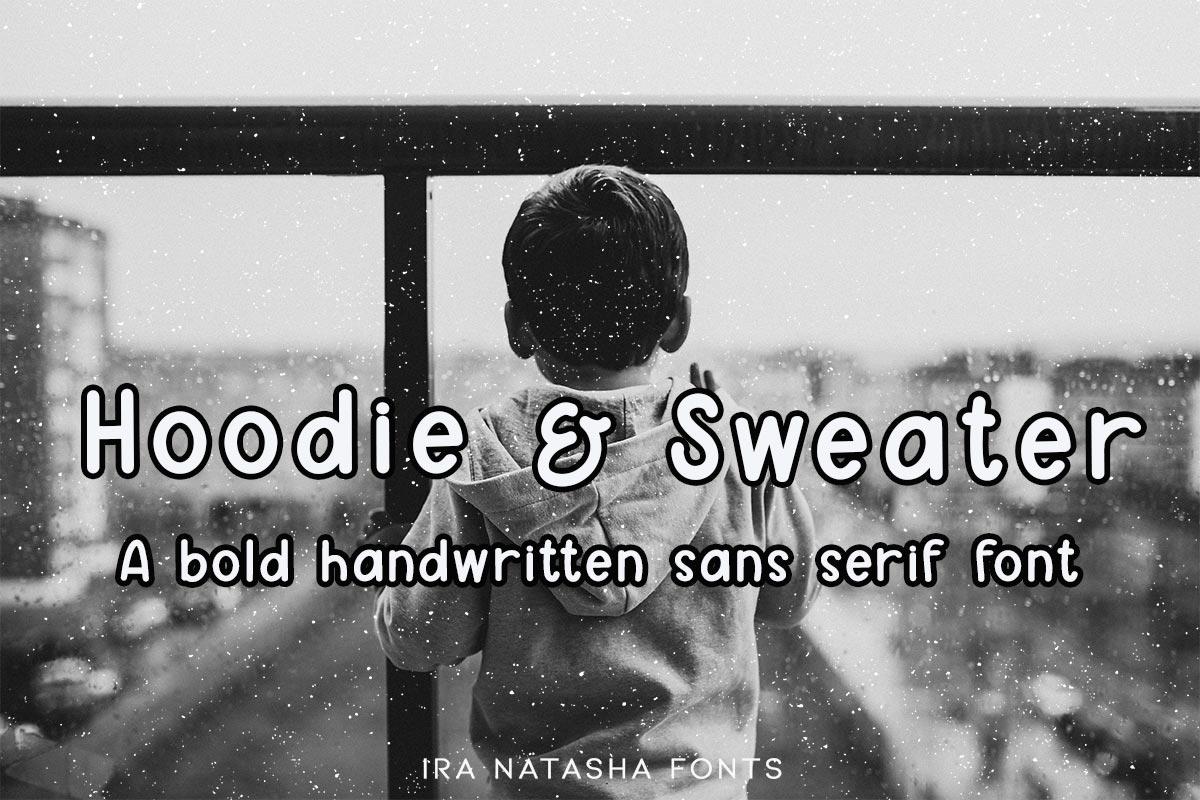Hoodie & Sweater Font