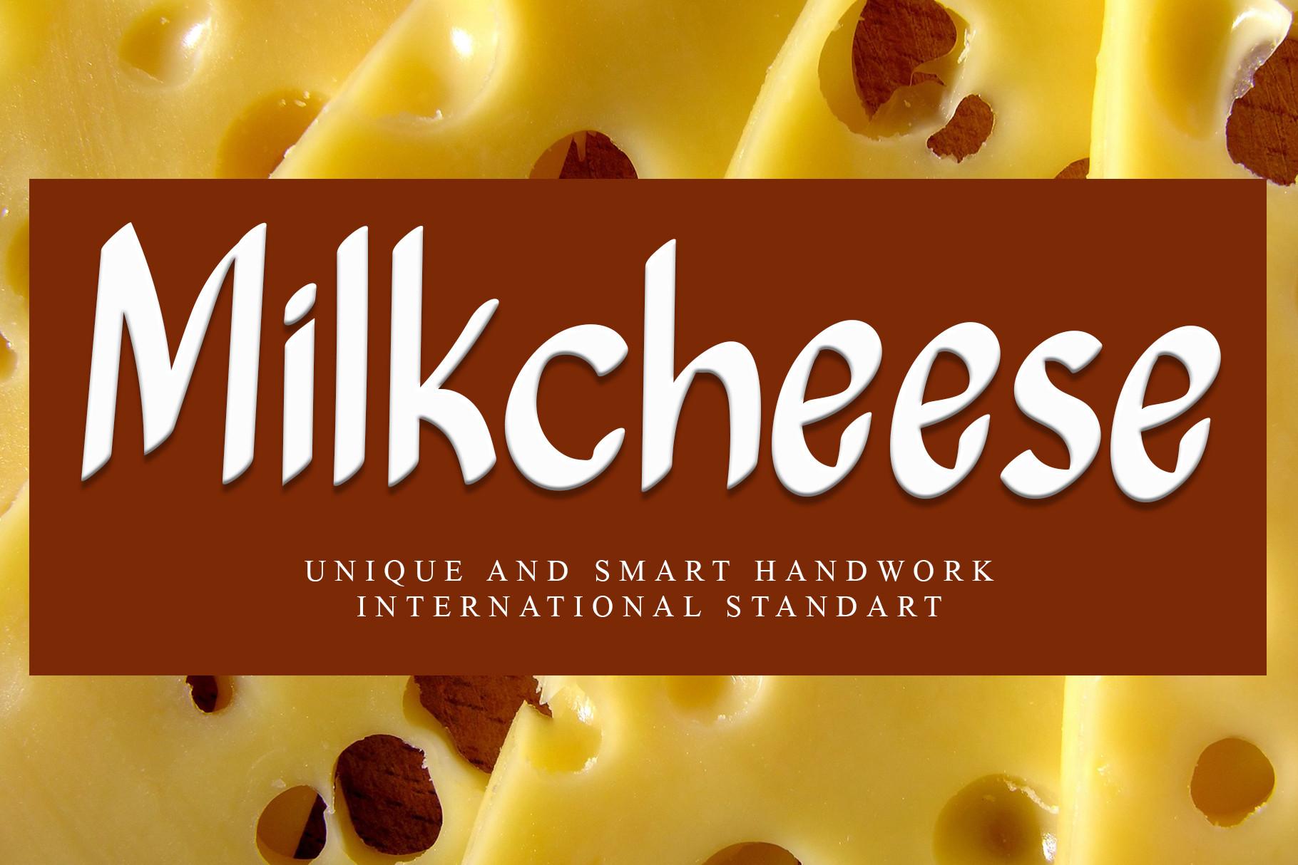 Milkcheese Font