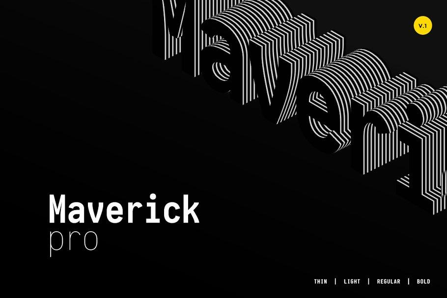 Maverick Pro Font