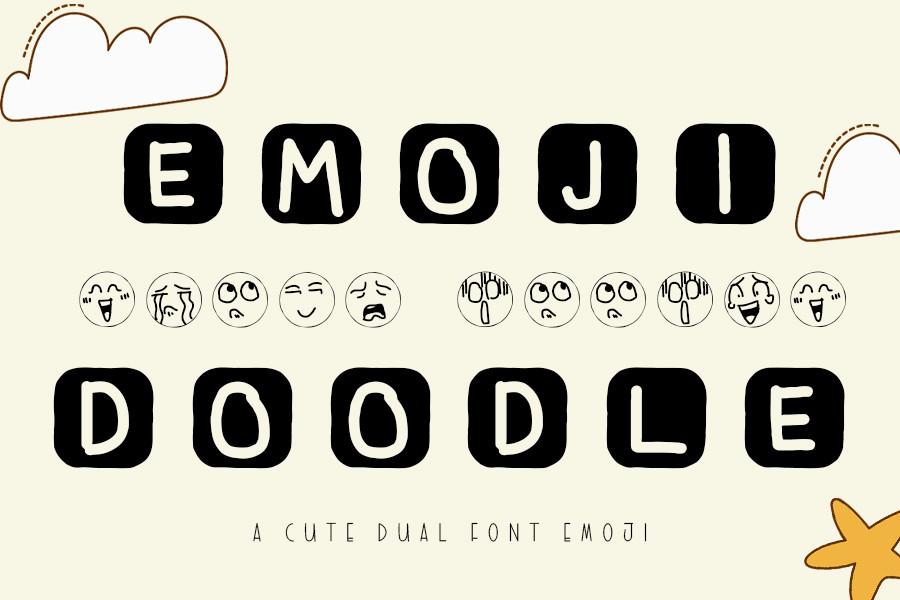 Emoji Doodle Font