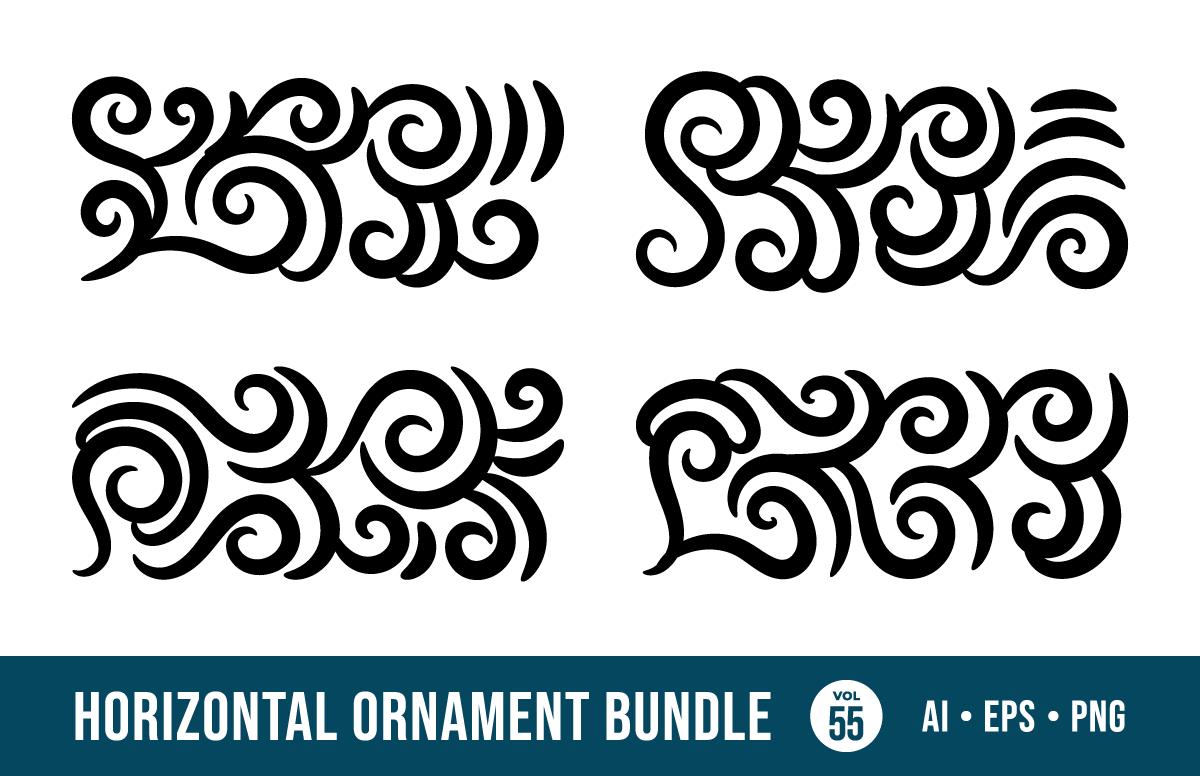 Horizontal Ornament Bundle
