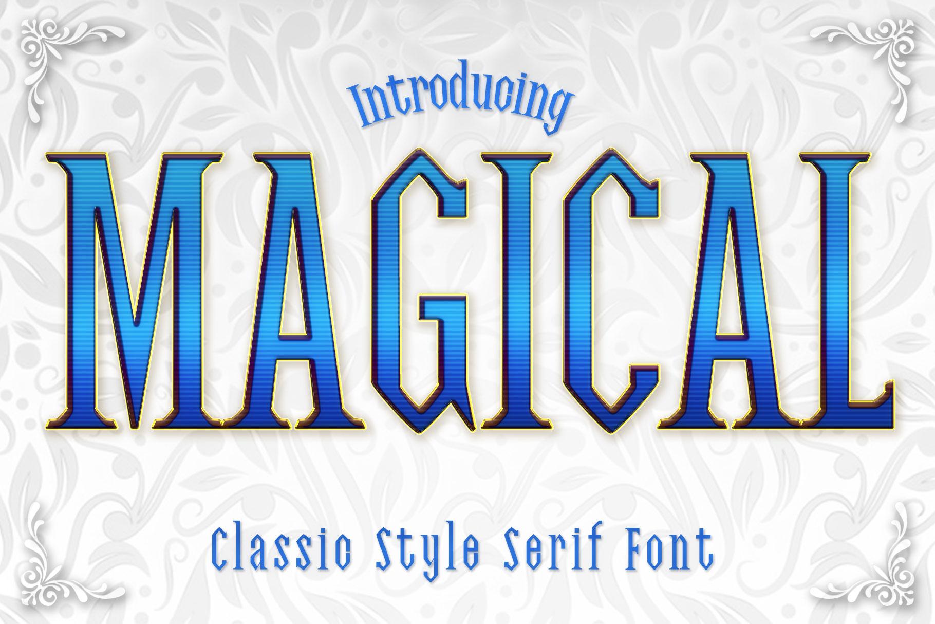 Magical Font