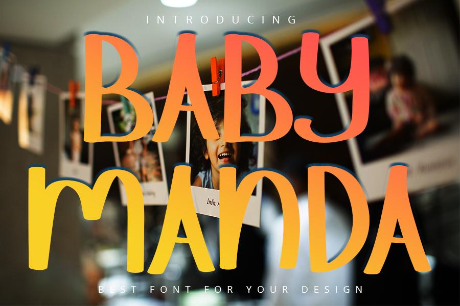 Baby Manda Font