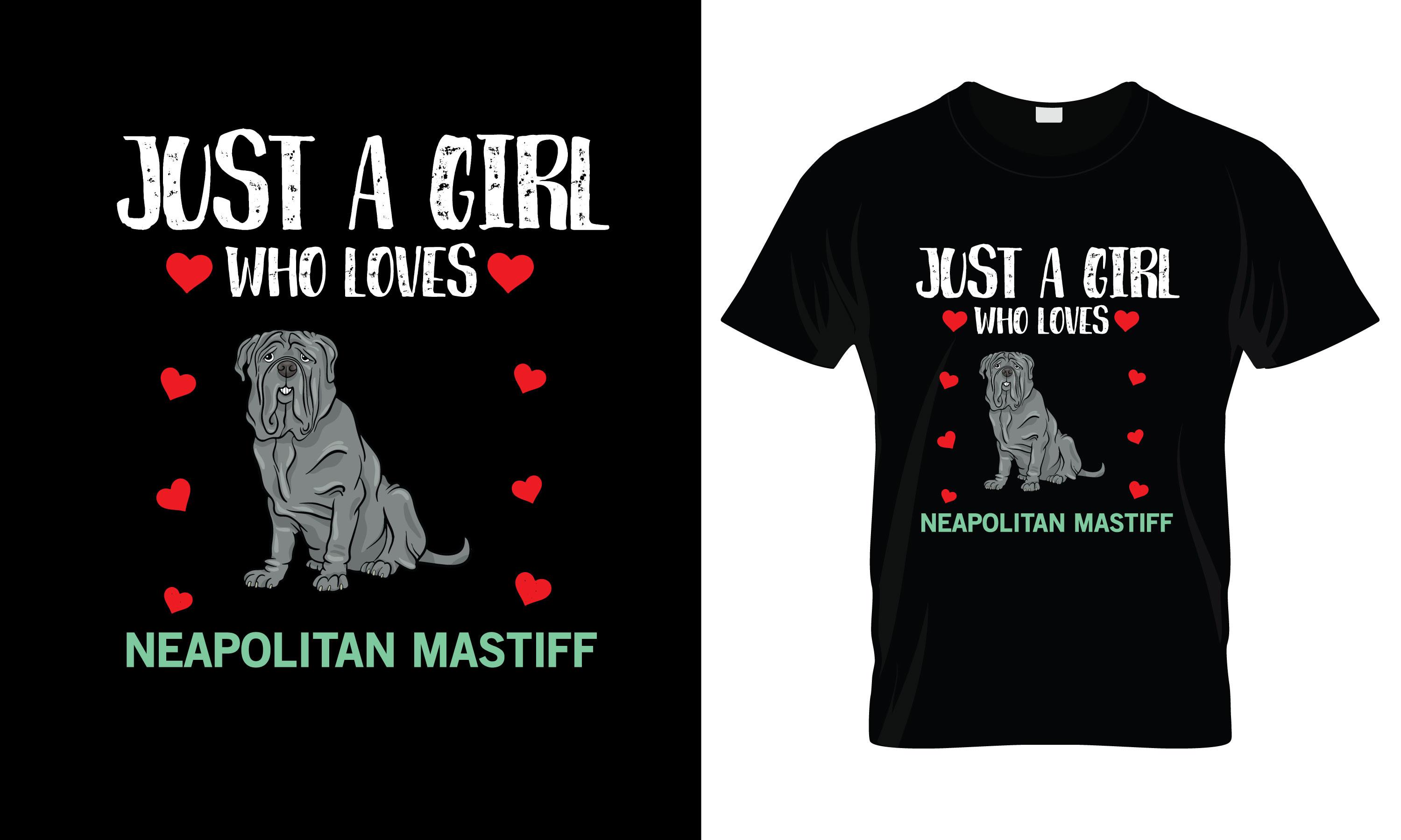 Just a Girl Who Loves Neapolitan T-Shirt