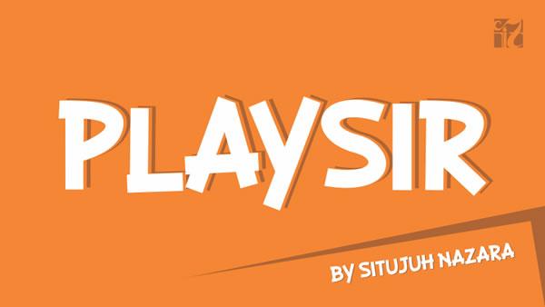Playsir Font