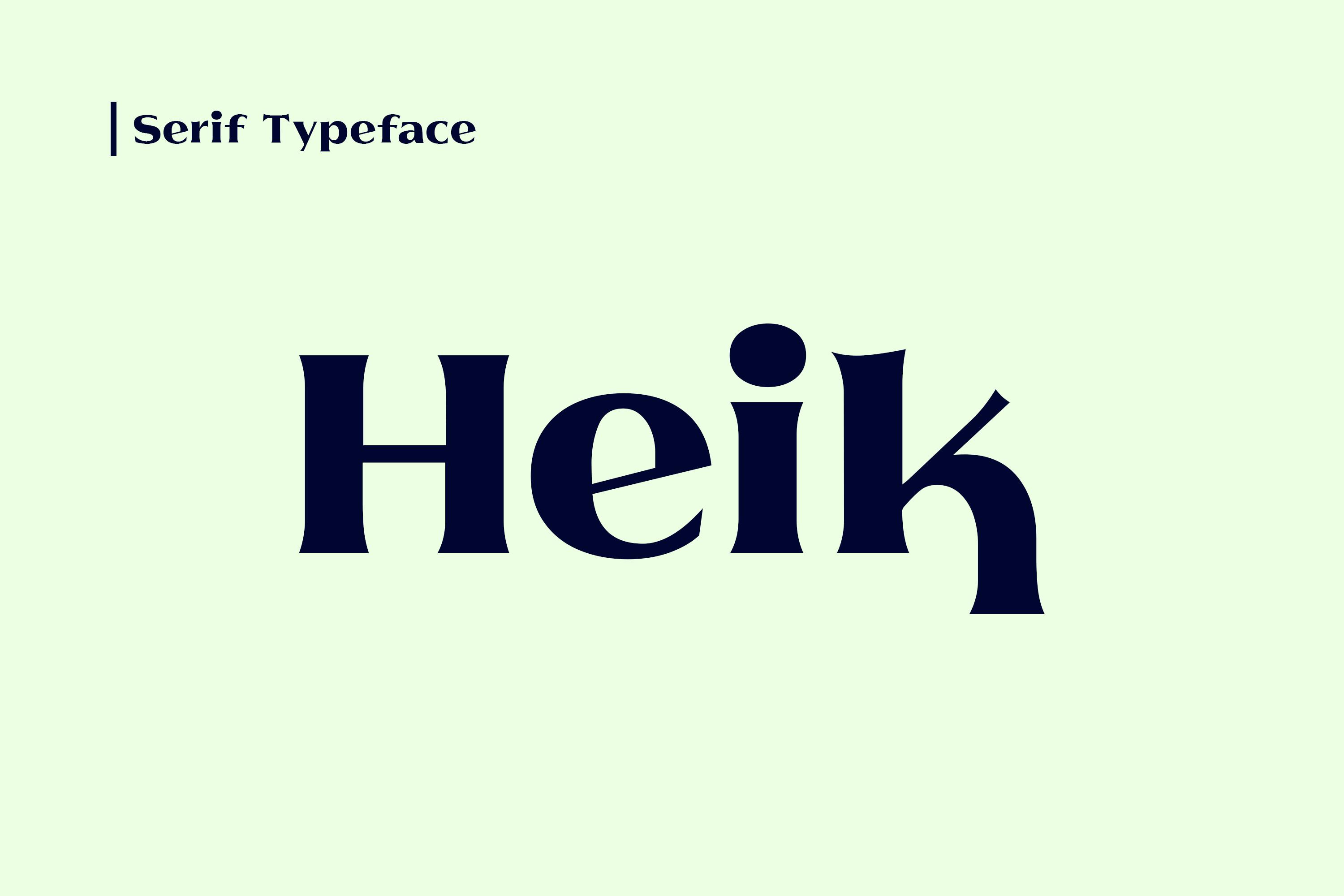 Heik Font