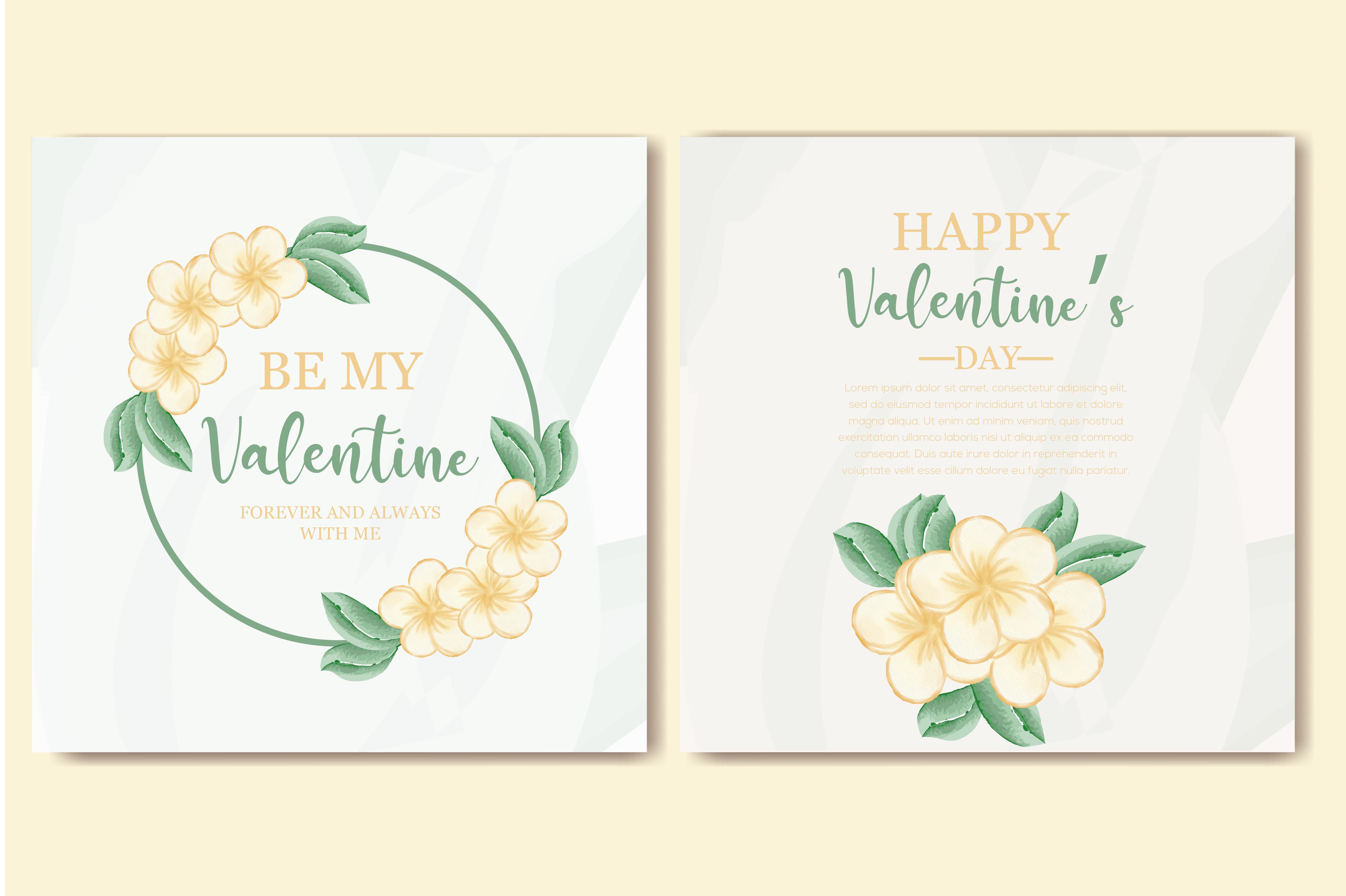 Valentine's Day Card Template