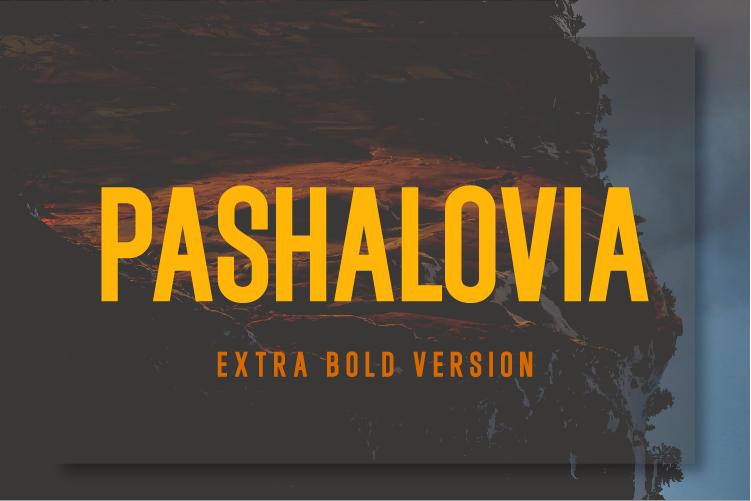 Pashalovia Extra Bold Font