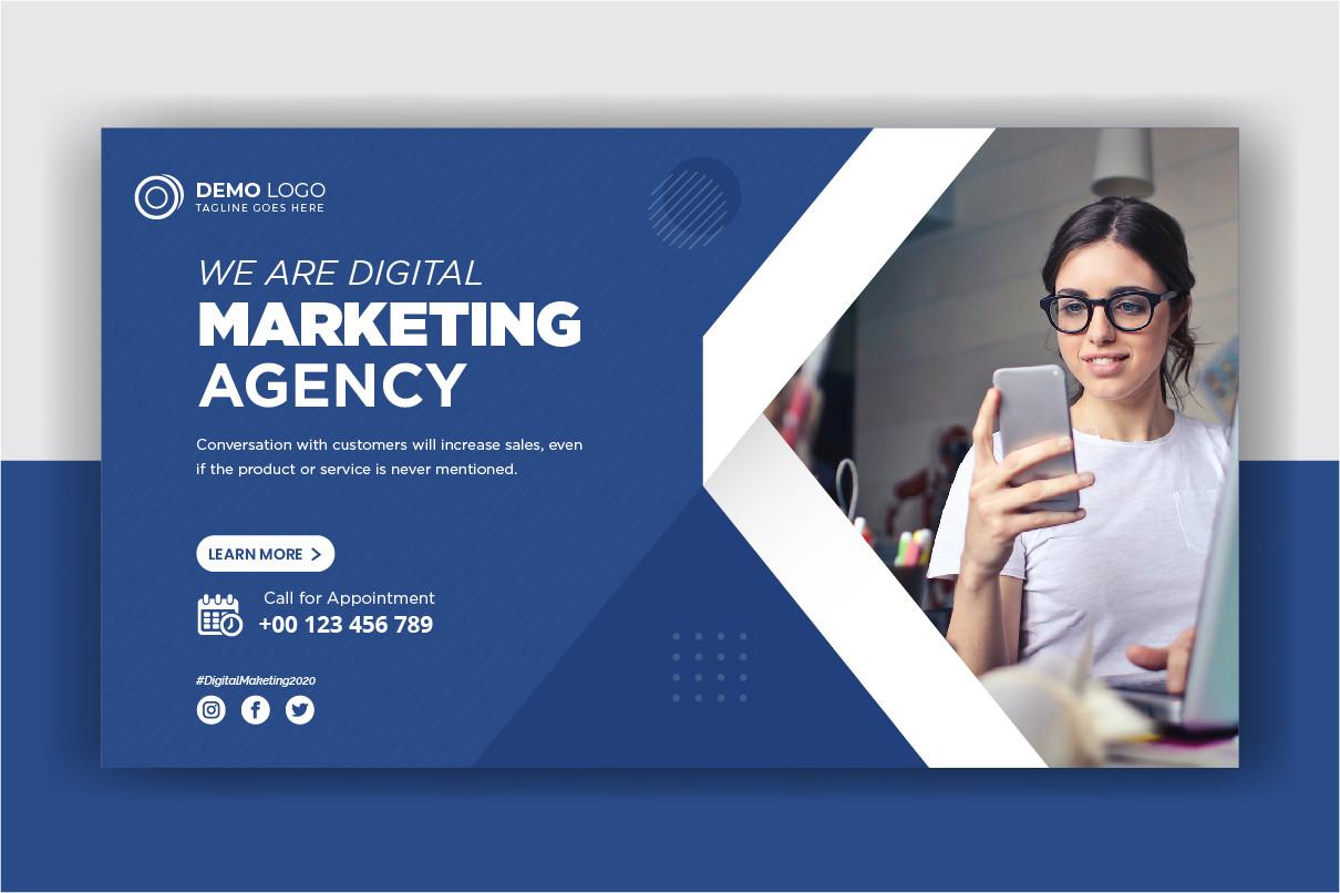 Digital Marketing Web Banner Template