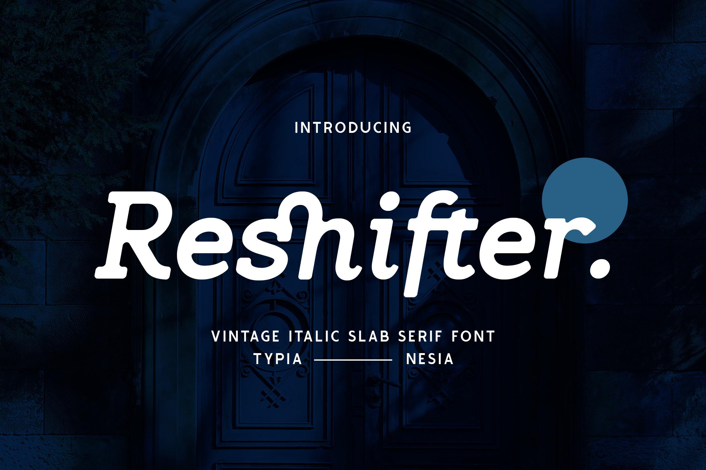 Reshifter Font