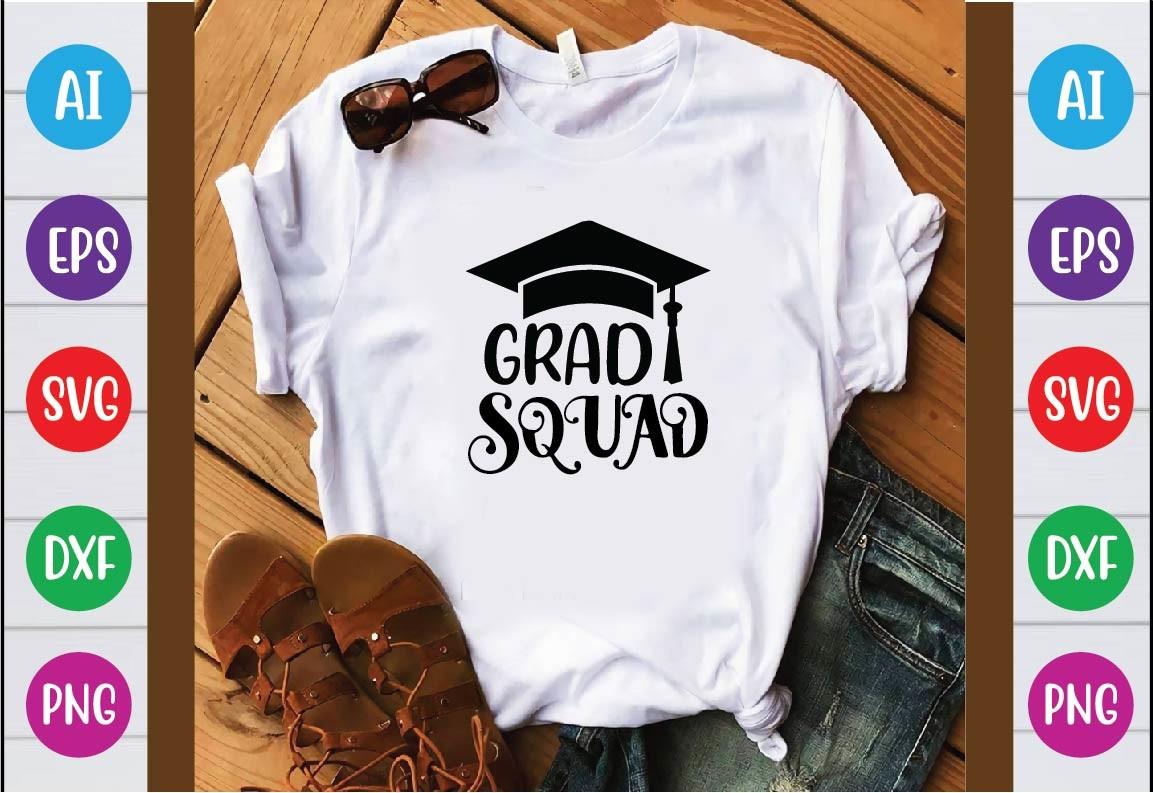 Grad Squad Svg