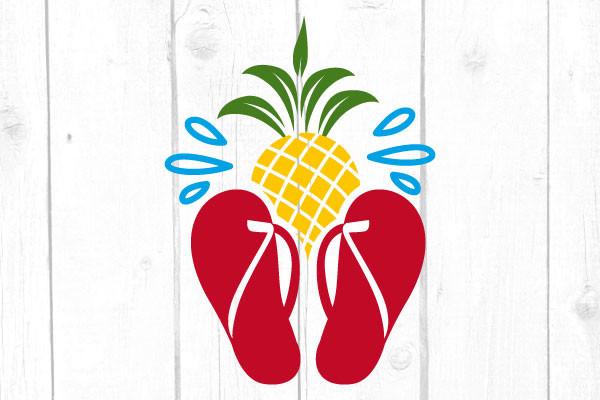Summer Flip Flops Svg