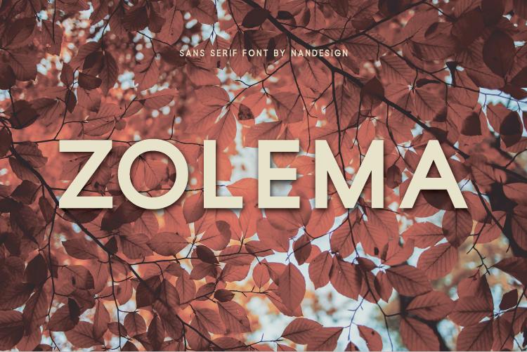 Zolema Font