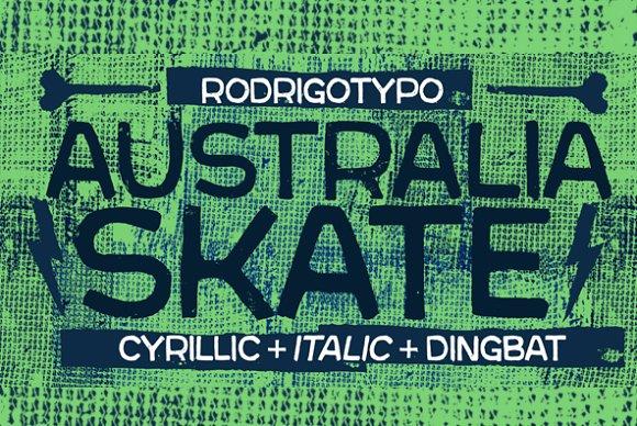 Australia Skate Font