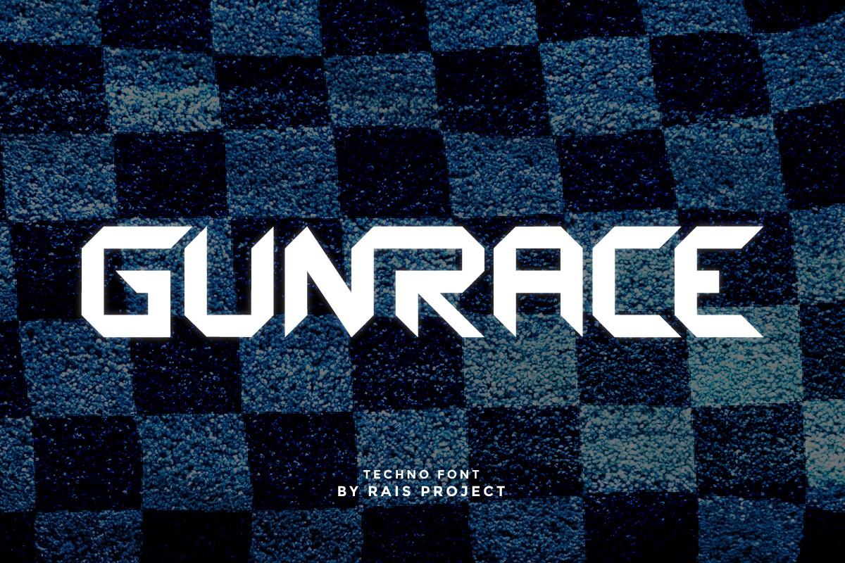 Gunrace Font
