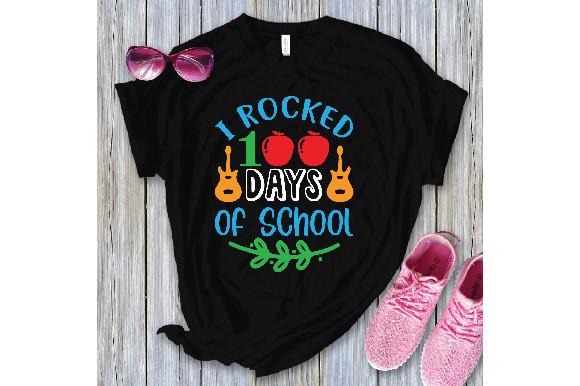 100 Days of School T-Shirt Design