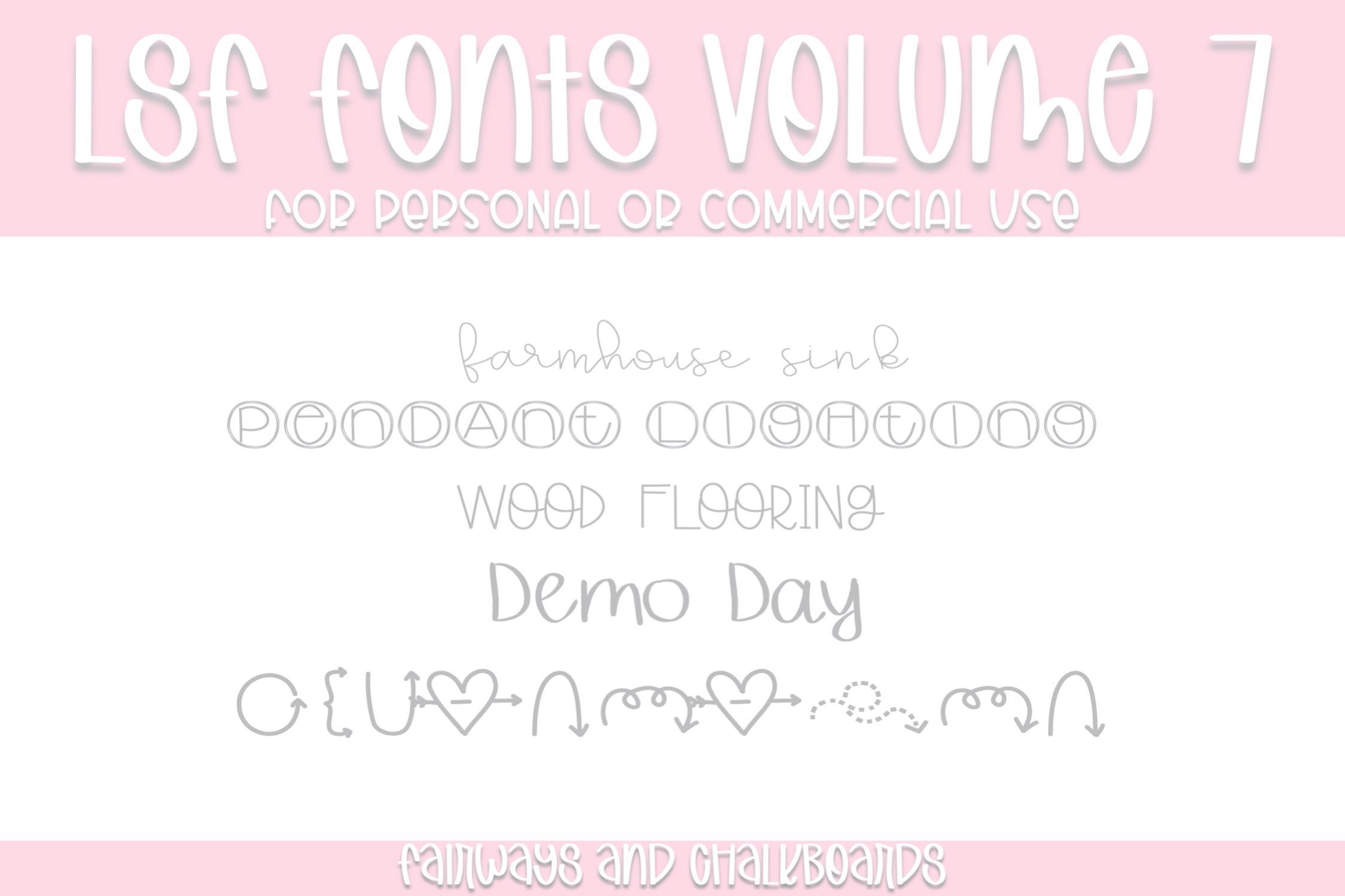 LSF Volume 7 Font