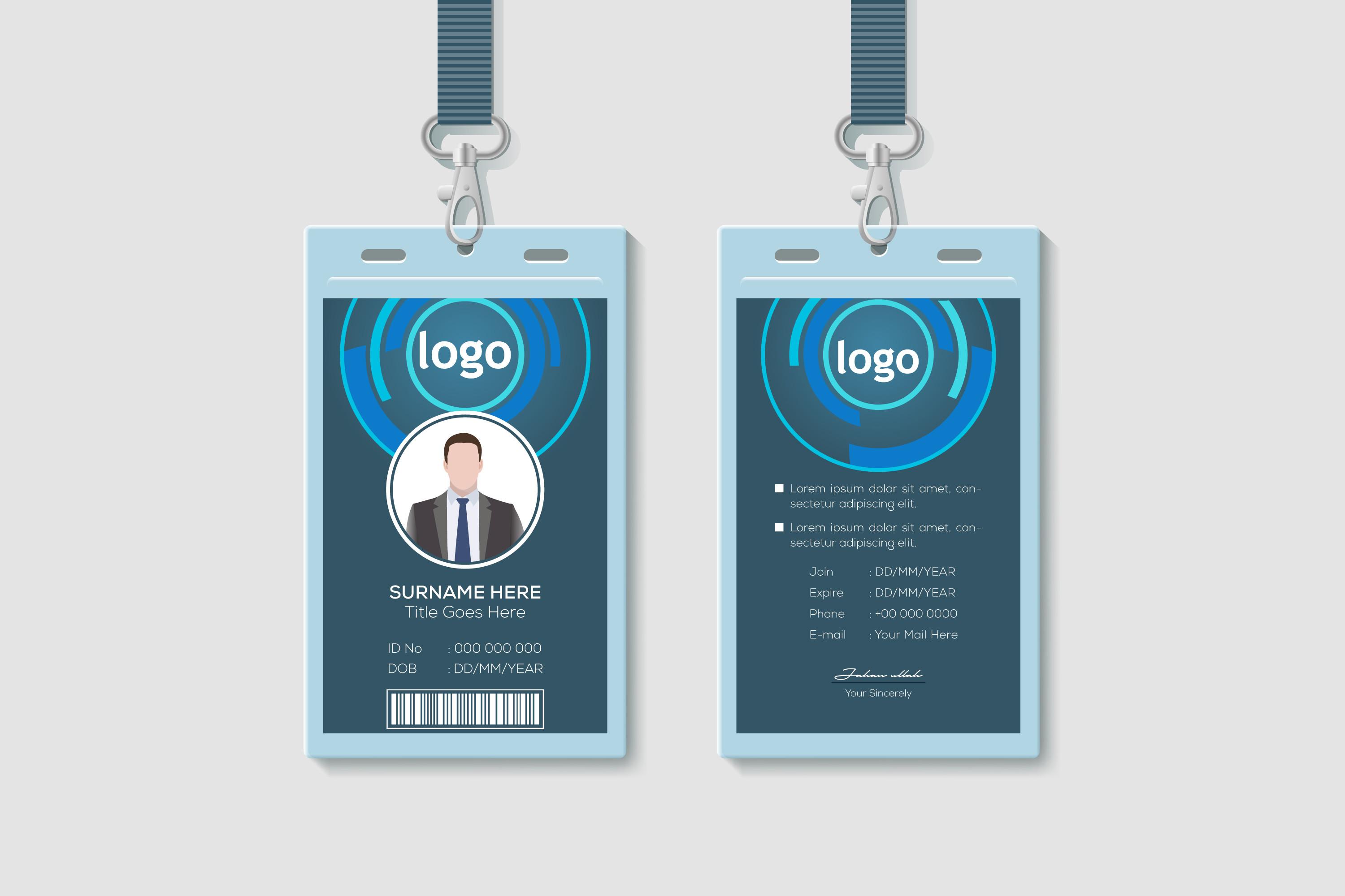 Creative Professional Identity Card