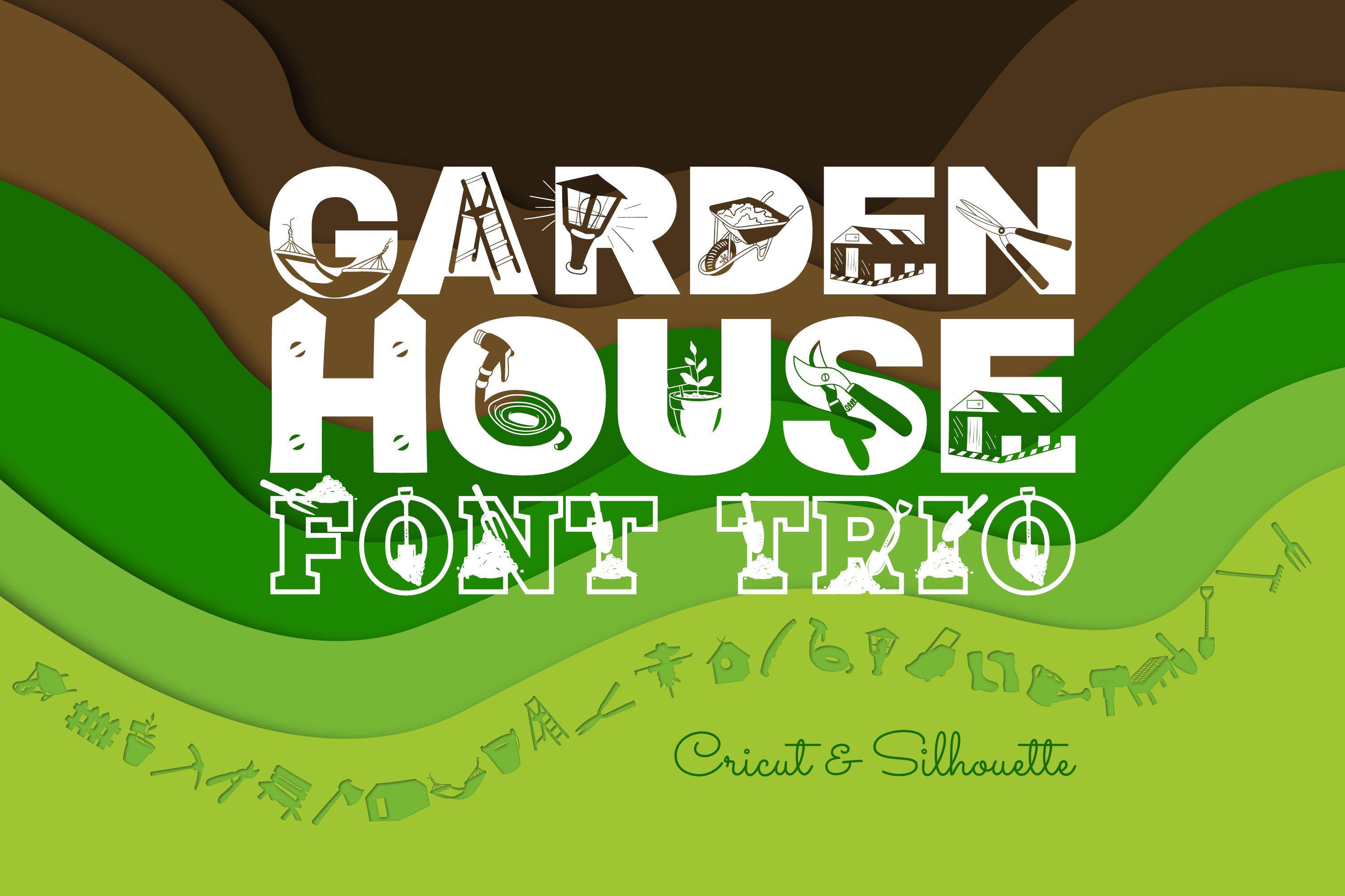 Garden House Trio Font