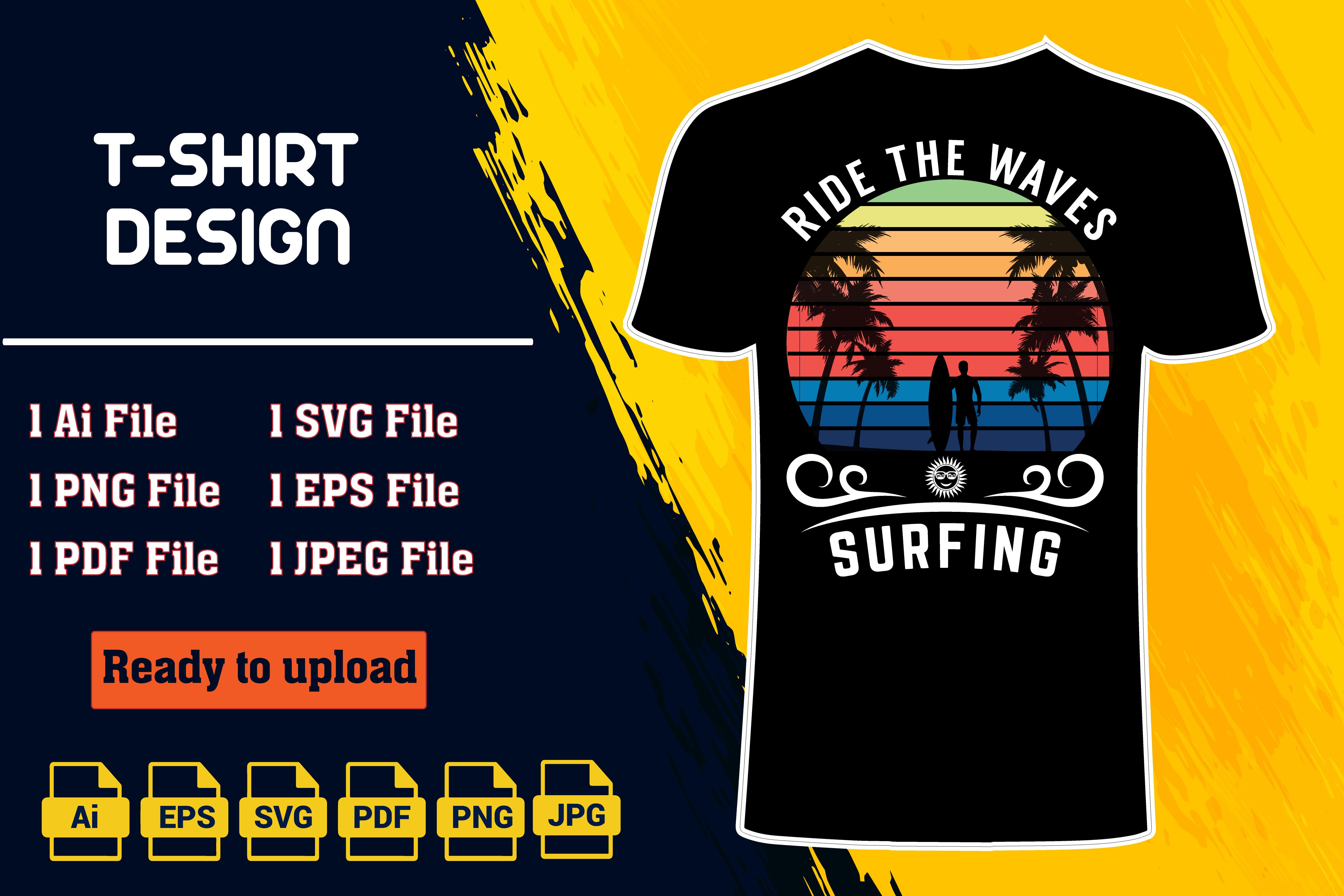 Summer T-shirt Design .