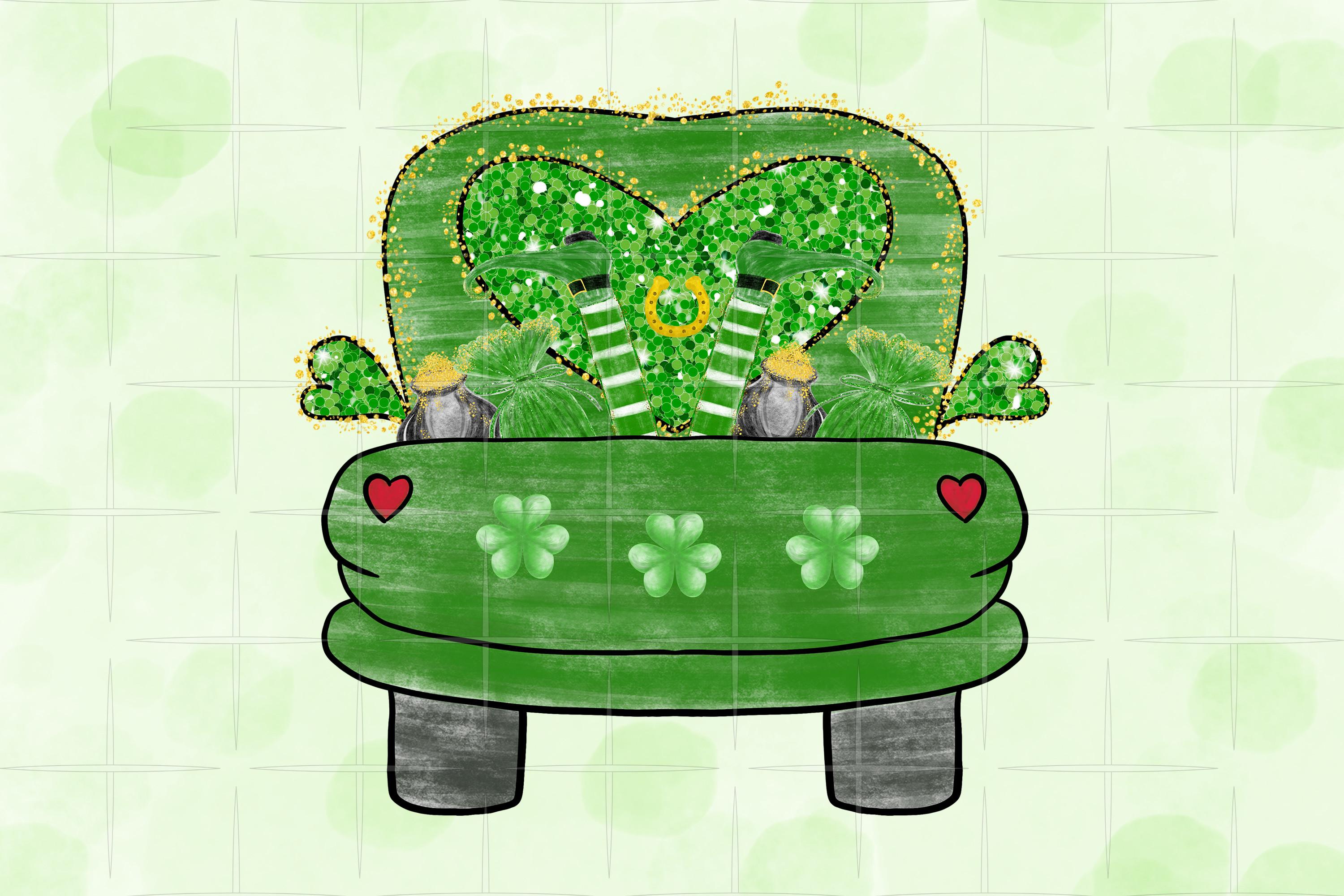 St Patrick's Day Truck
