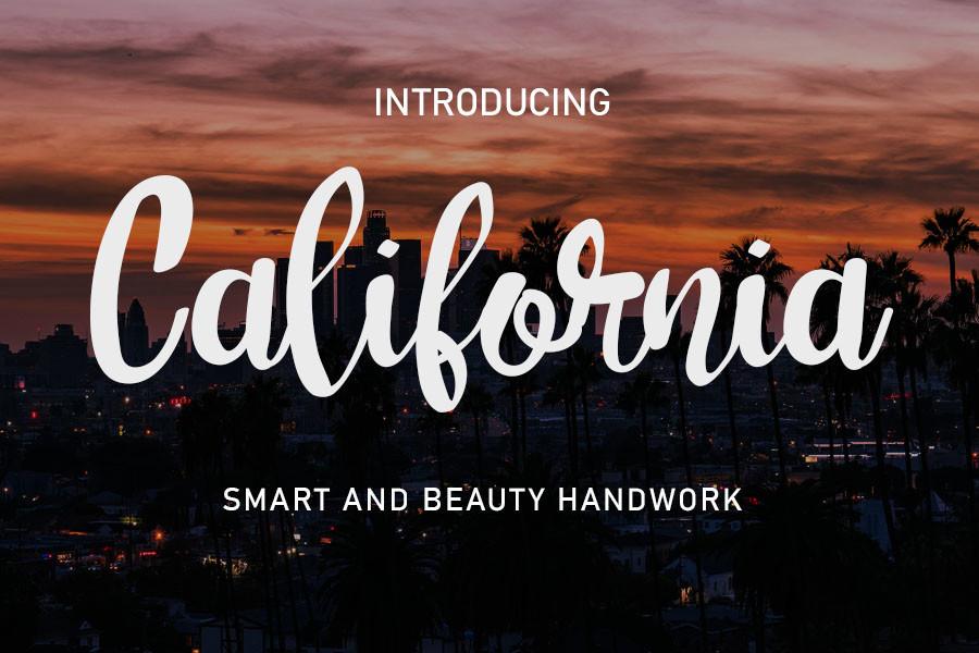 California Font