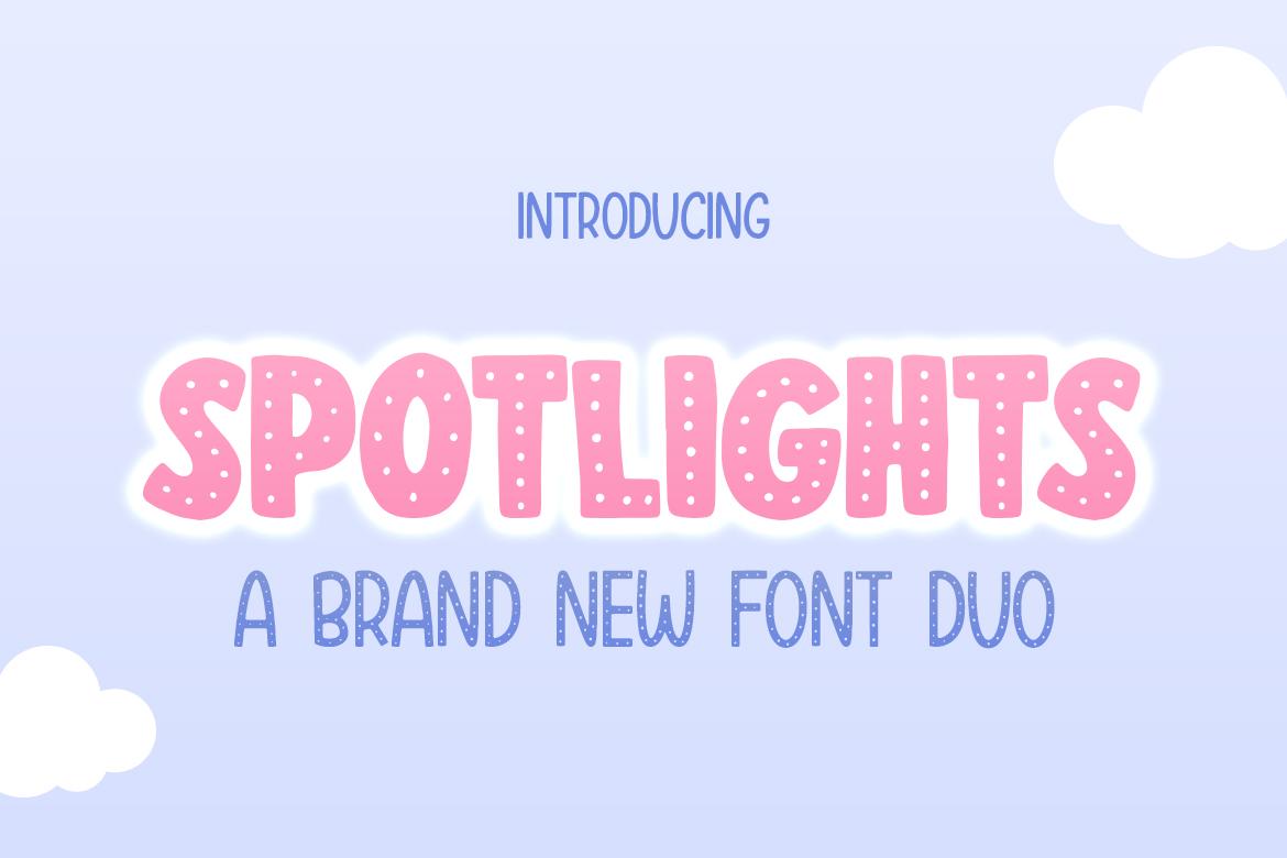 Spotlights Font