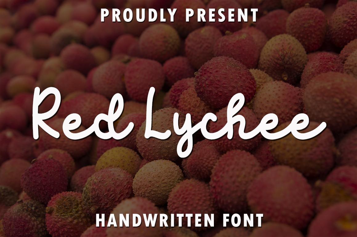 Red Lychee Font