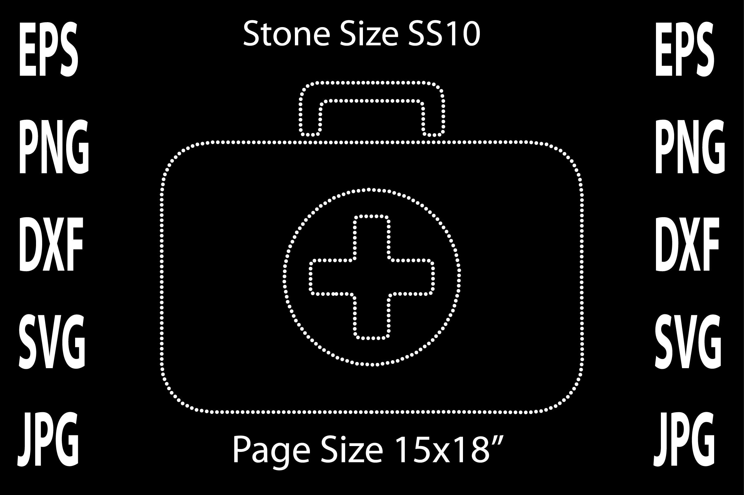 Nurse Rhinestone Template Design