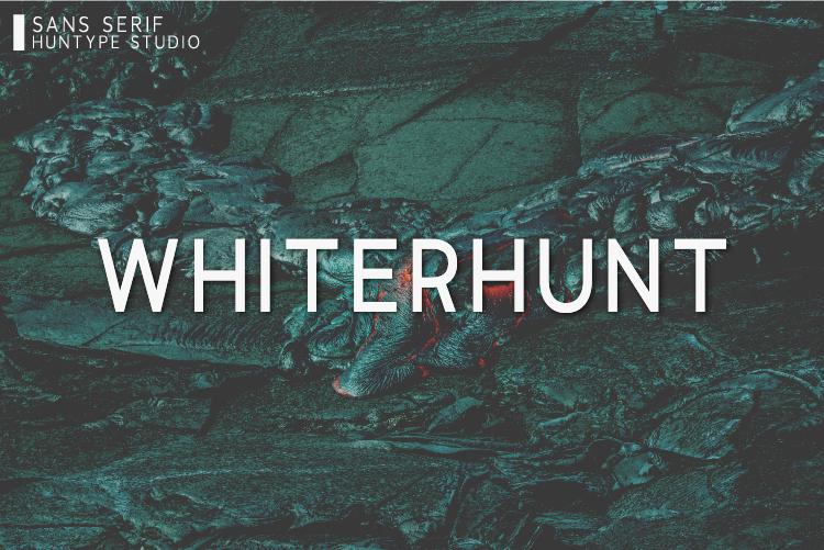 Whiterhunt Font