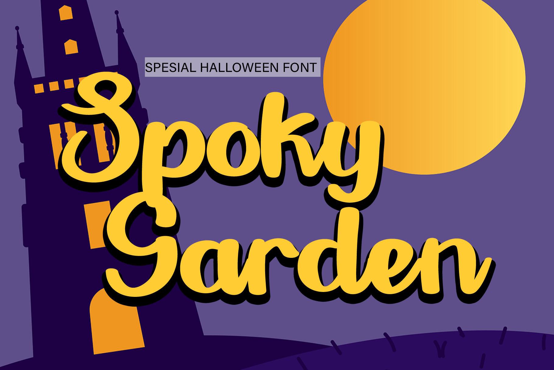 Spoky Garden Font