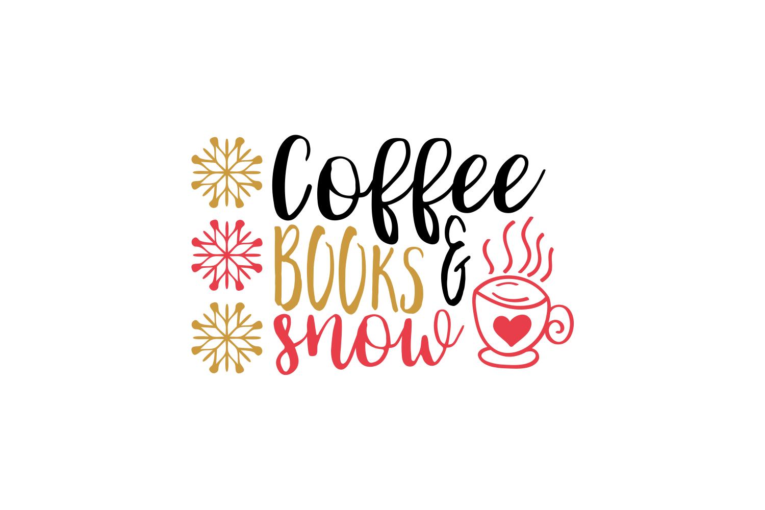 Coffee Books and Snow