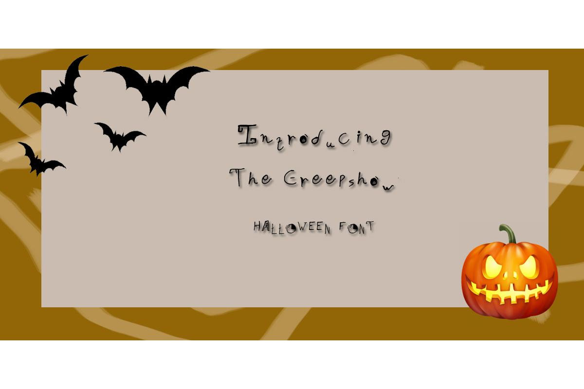 Creep Show Font