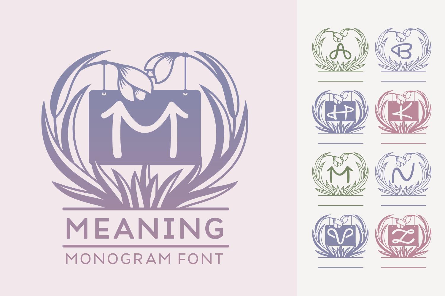 Meaning Font