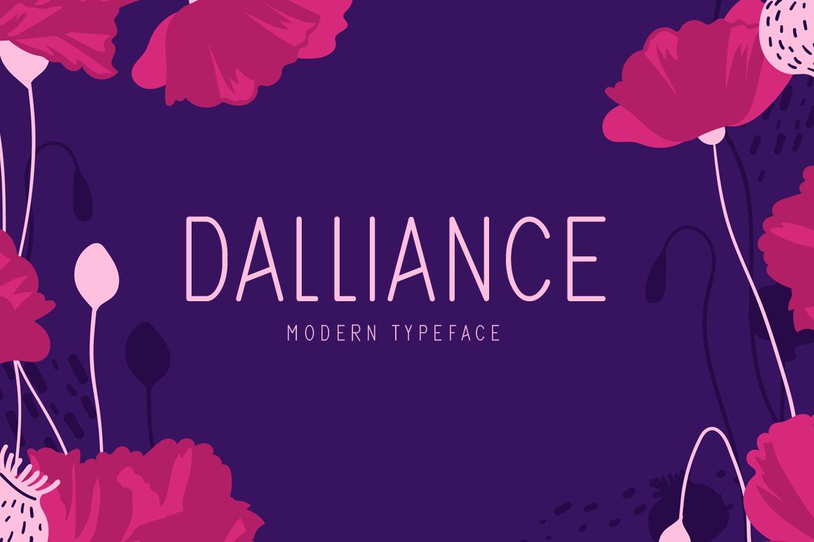 Dalliance Font