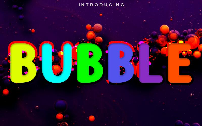 Bubble Font